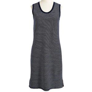 J. Crew Women's Cotton Blend Striped Midi Dress